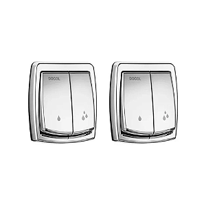 Kit 2 Acabamento Docol Para Descarga Salvágua - Docol