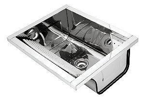 Tanque de Inox Docol 35 Litros 63x51,5 cm - Embutir ou Sobrepor