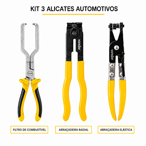 Kit 3 Alicates Automotivos VONDER
