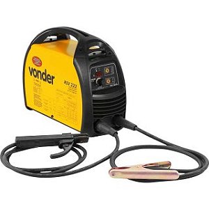 Inversor de Solda Vonder RIV 222 – 200A, Bivolt Automático, TIG e Eletrodo, Display Digital