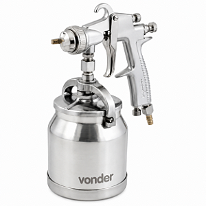 Pistola para Pintura VONDER PSV 200 - 1L Sucção
