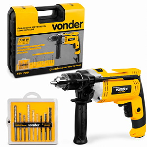 Furadeira de Impacto VONDER FIV 709 - 710W 220V