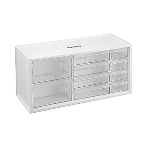 Organizador Plástico VONDER OPV 0378 - 10 Gavetas