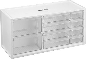 Organizador Plástico VONDER OPV 0378 - 10 Gavetas