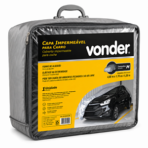 Capa Impermeável para Carro VONDER - Tamanho M