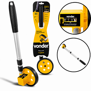 Medidor de Distância VONDER com Roda - 4 Dígitos