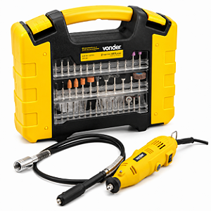 Microrretífica VONDER ARV 453 - 115W 220V com 452 Acessórios