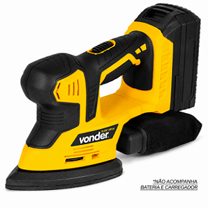 Lixadeira Delta VONDER ILDV 1814 - 18V A bateria (Sem Bateria)