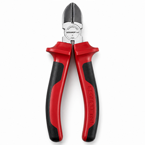 Alicate de Corte Diagonal Gedore Red Sueco Aço 165mm Isolação 1000V Profissional