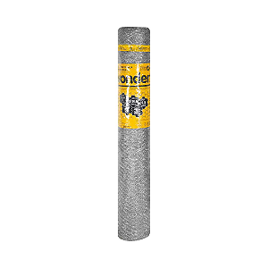 Tela Metálica Pinteiro VONDER  1,5m x 50m  Malha 1" Fio 24 Galvanizada