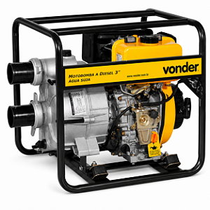 Motobomba a Diesel VONDER 7 HP - 3 Polegadas Água Suja