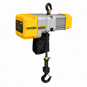 Talha Elétrica VONDER 1.0t - Elevação 3m 220V Trifásica