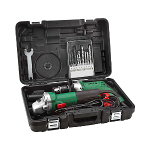 Kit de Ferramentas DWT EFD 751 - Furadeira 710W + Esmerilhadeira 750W 127V