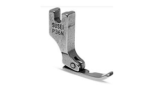 Calcador ziper P36N para máquina reta industrial