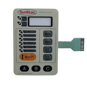 Membrana máquina de costura travete Sun Star 1201