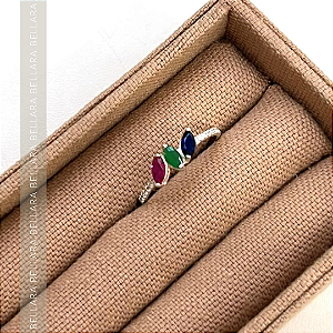 ANEL EM PRATA 925 NAVETE COLORS