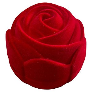 ESTOJO DE VELUDO ROSA PARA BRINCOS