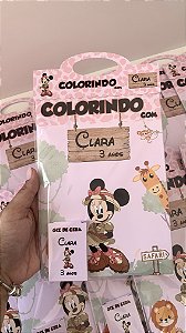 Kit de Colorir para Lembrancinha
