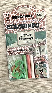 Kit de Colorir + Massinha  para Lembrancinha