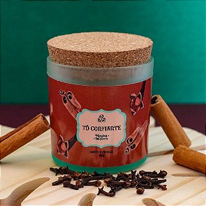Vela Aromática Confiança Canela e Cravo (Grande) (Preço Sugerido de Venda R$83,90)