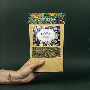 Banho de Ervas Xô Vibe Negativa Limpeza e Descarrego (Preço Sugerido de Venda: R$28,90)