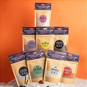 Argila Natural Skin Care Todas as Cores (Preço Sugerido de Venda: R$15,00)