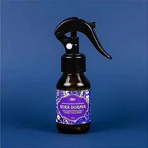 Spray Aromatizador de Travesseiro Para Dormir Com Óleos Essenciais 60ml (Pocket) (Preço sugerido R$33,00)