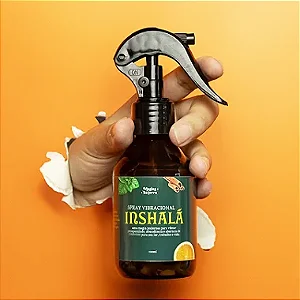 Spray Vibracional Com Óleos Essenciais Prosperidade e Efeito Energizante 120ml (Grande) (Preço Sugerido R$ 58,00)