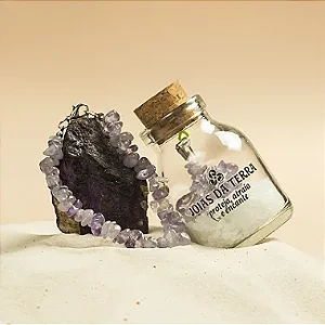 Pulseira de Ametista Com Extensor de Tamanho (Conexão Espiritual e Calma)