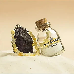 Pulseira de Citrino Com Extensor de Tamanho (Prosperidade Material e Motivação)