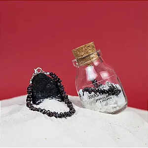 Pulseira de Granada (Vitalidade e Paixão)