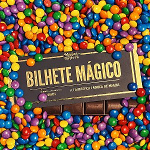 Bilhete Mágico A Fantástica Fábrica de Magias Com Mensagem Reveladora (Brinde Páscoa)