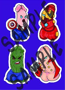 Cartela Caralhos Marvete 01