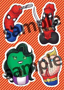 Cartela Caralhos Marvete 03