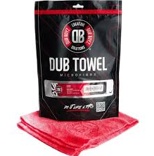 FLANELA MICROFIBRA 40X40 VERMELHA 400GSM DB TOWEL - DUB BOYS