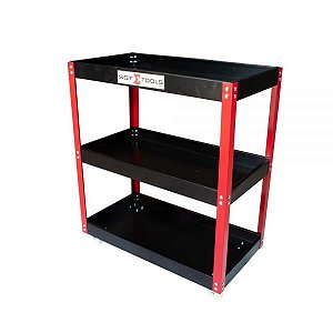 CARRINHO EM AÇO 3 BANDEJAS - SIGMA