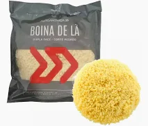 BOINA DUPLA FACE SUPER MACIA AMARELA 8" - AUTOAMERICA