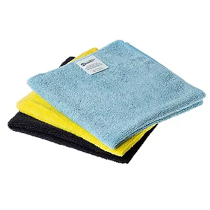 FLANELA DE MICROFIBRA - 38X38CM - 230GSM - DETAILER (AZUL)