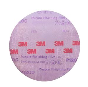 Lixa Disco P1200 - 6 Linha Purple Finishing Film 3m
