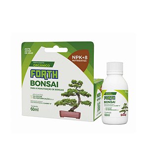 Fertilizante Adubo Forth Bonsai - 60 Ml - Rende 12 Litros
