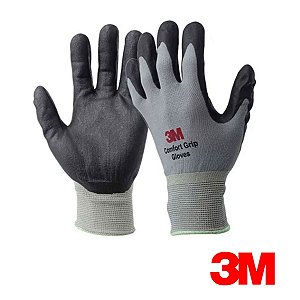Luva Comfort Grip Gloves 3 M 1 Par Borracha De Nitrilo