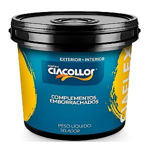 Tinta Emborrachada Branco Neve 23kg Ciaflex Branco