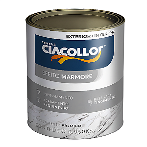 Efeito Mármore Gl 0,95kg Marmorato Decorativo Moderno Base