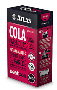 Cola Em Pó Papel De Parede Texturizado Vestcor 200g Atlas