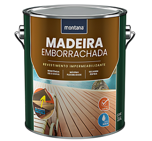 Madeira Emborrachada Revestimento P/ Deck 3,6L Montana