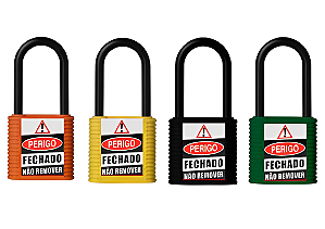 Cadeado Bloqueio Padrão Nr10 Nr12 Loto Cores