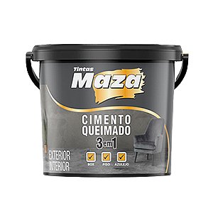 Efeito Cimento Queimado 3 Em 1 P/ Box Piso Azulejo 5,6kg