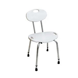 Cadeira Banho C/ Encosto Deficiente Idoso Mebuki