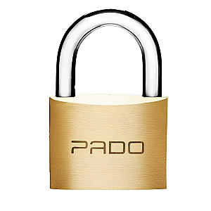 Cadeado Pado Armário Mala Janela Latão Maciço Haste Aço 50mm Segredos Iguais
