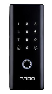 Fechadura Digital Biométrica P/ Porta De Vidro Fdv-200 Pado